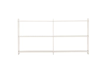 Lyon Tallerkenhylde 122x18 cm - Beige - Opbevaring - Hylder & Reoler - Opbevaringshylde - Tallerkenhylde