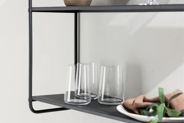 Lyon Tallerkenhylde 62x18 cm - Sort - Opbevaring - Hylder & Reoler - Opbevaringshylde - Tallerkenhylde