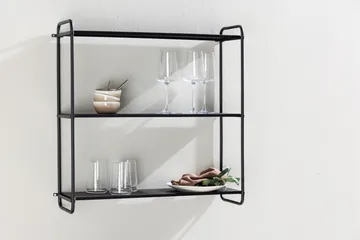 Lyon Tallerkenhylde 62x18 cm - Sort - Opbevaring - Hylder & Reoler - Opbevaringshylde - Tallerkenhylde