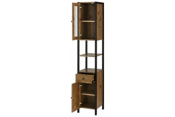 Brayden tv-skab 33x180 cm - Brun/sort - Hus & renovering - Køkken & bad - Køkken & bryggers