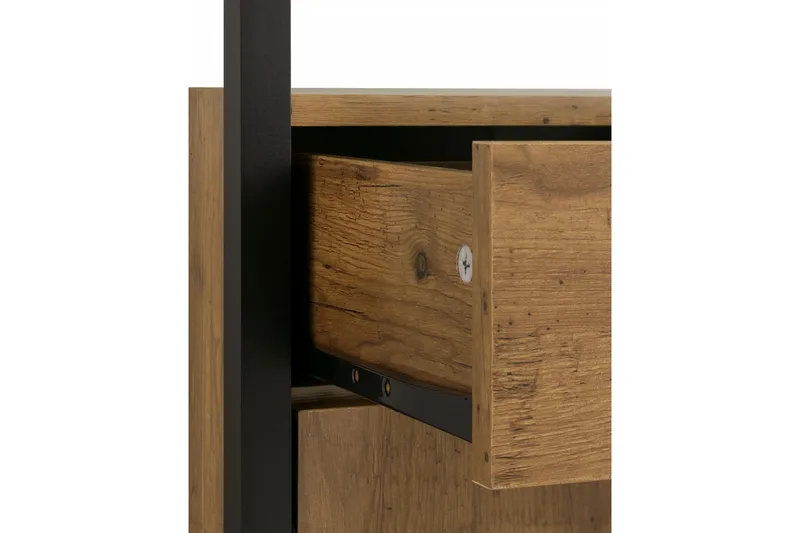 Brayden tv-skab 33x180 cm - Brun/sort - Hus & renovering - Køkken & bad - Køkken & bryggers