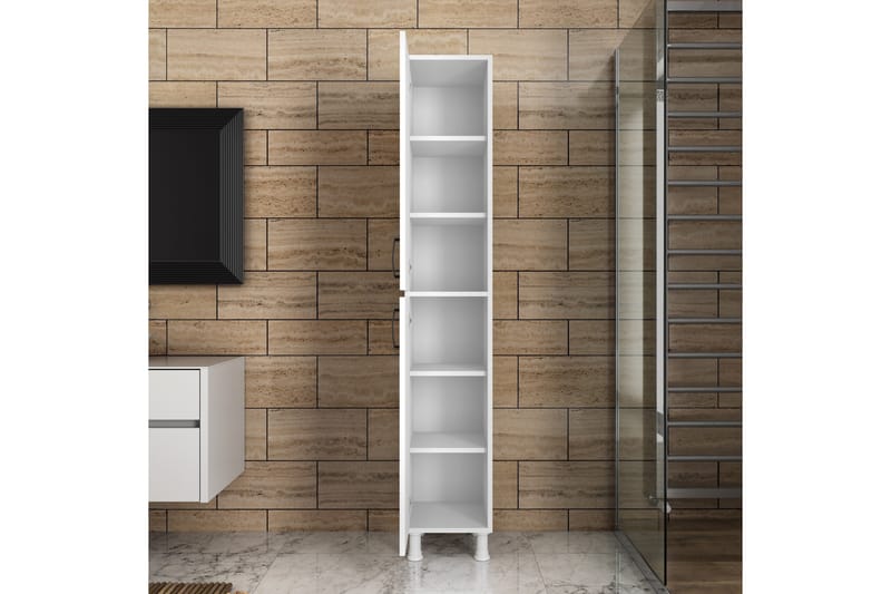 Erickslund Opbevaringskab - Hvid - Hus & renovering - Køkken & bad - Køkken & bryggers