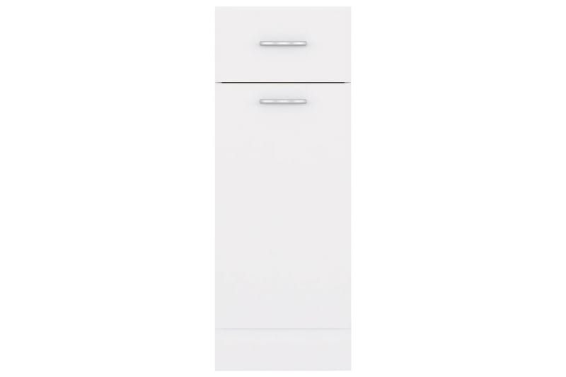 Skuffeunderskab 30x46x81,5 cm spånplader hvid - Hvid - Køkkenskab