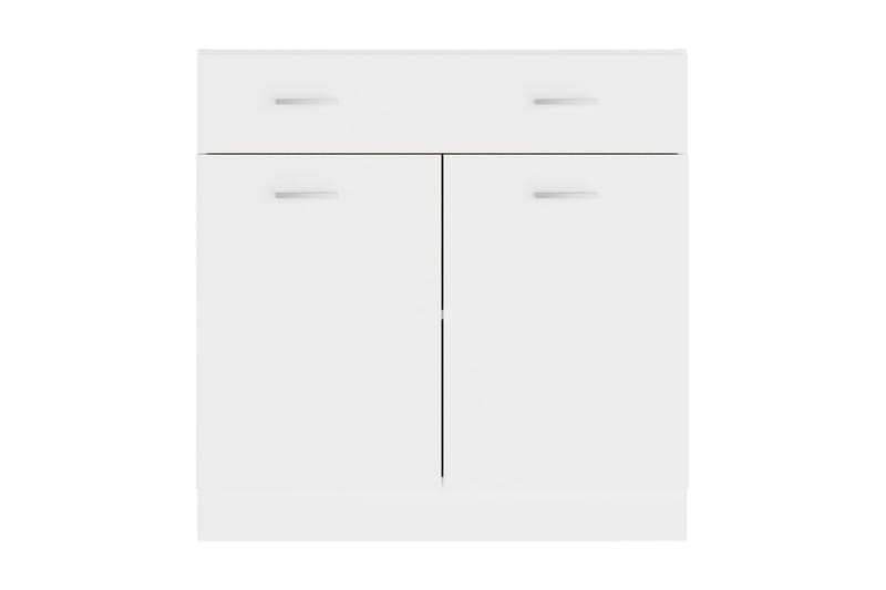 Skuffeunderskab 80x46x81,5 cm spånplade hvid - Hvid - Køkkenskab