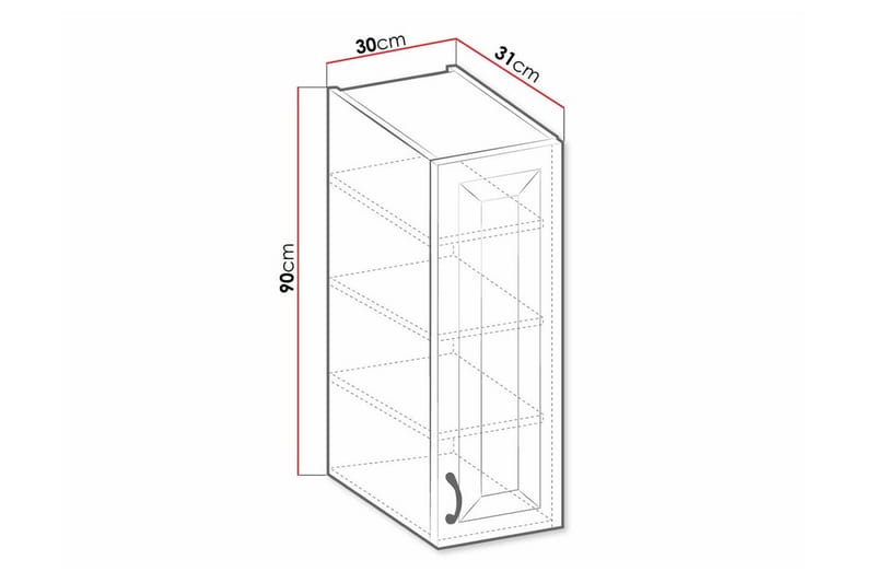 Templemore Køkkenskab 30 cm - Hus & renovering - Køkken & bad - Køkken & bryggers