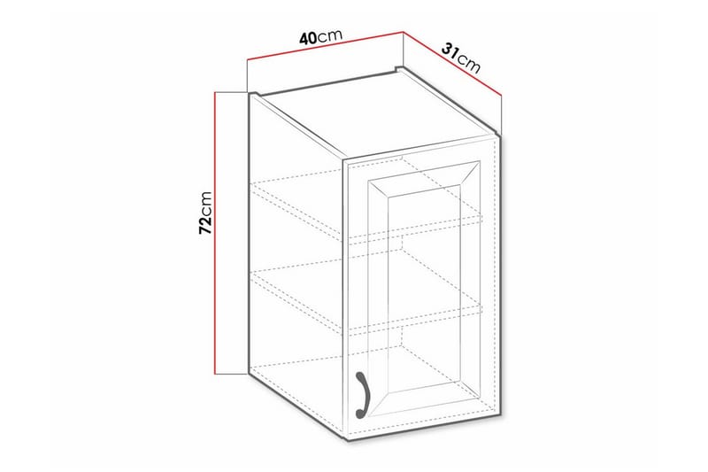 Templemore Køkkenskab 40 cm - Hus & renovering - Køkken & bad - Køkken & bryggers