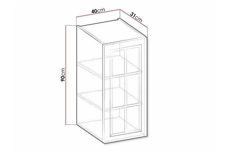 Templemore Køkkenskab 40 cm - Hus & renovering - Køkken & bad - Køkken & bryggers
