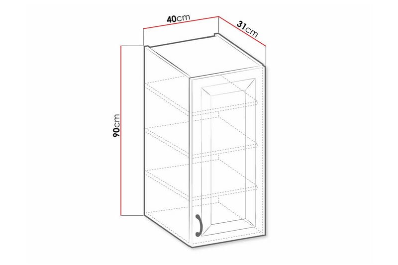 Templemore Køkkenskab 40 cm - Hus & renovering - Køkken & bad - Køkken & bryggers