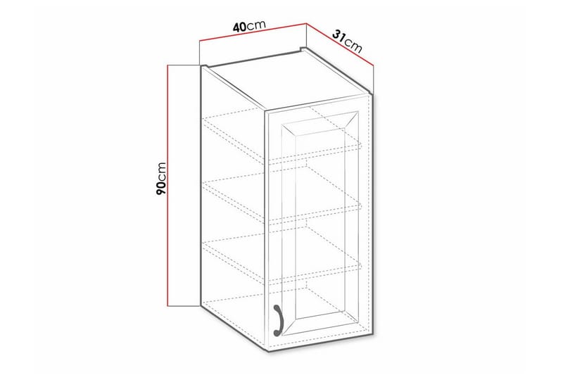 Templemore Køkkenskab 40 cm - Hus & renovering - Køkken & bad - Køkken & bryggers