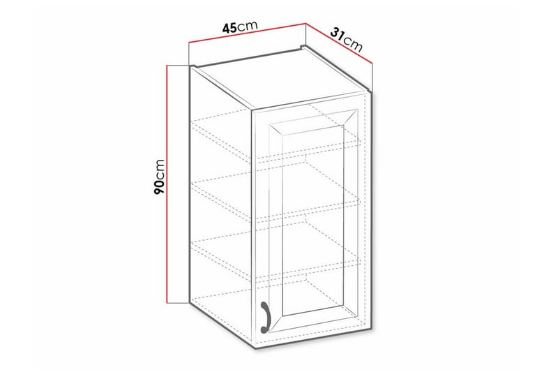 Templemore Køkkenskab 45 cm - Hus & renovering - Køkken & bad - Køkken & bryggers