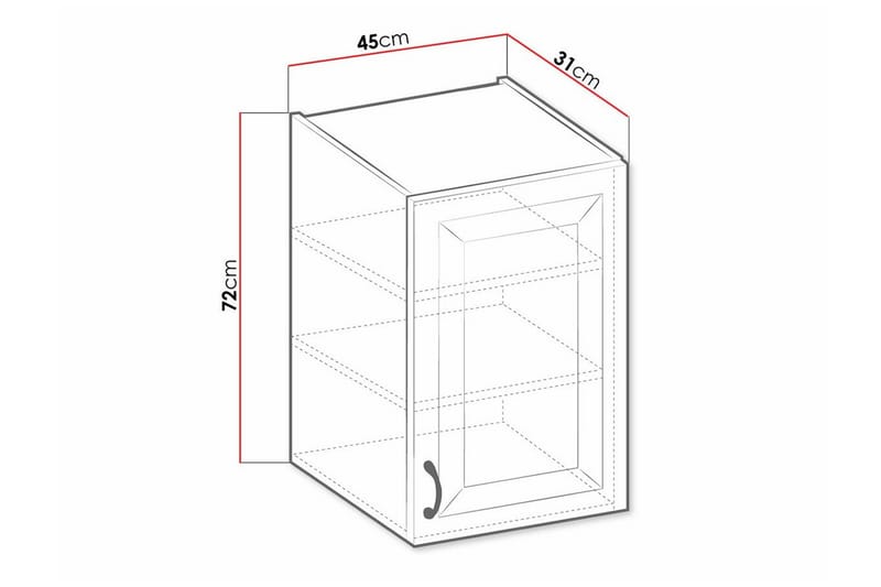 Templemore Køkkenskab 45 cm - Hus & renovering - Køkken & bad - Køkken & bryggers
