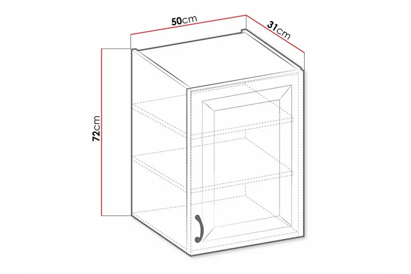 Templemore Køkkenskab 50 cm - Hus & renovering - Køkken & bad - Køkken & bryggers