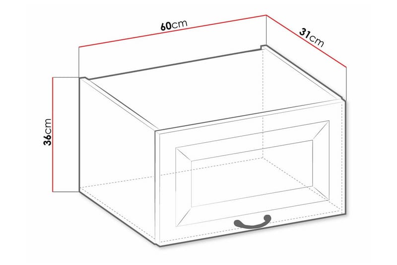 Templemore Køkkenskab 60 cm - Hus & renovering - Køkken & bad - Køkken & bryggers