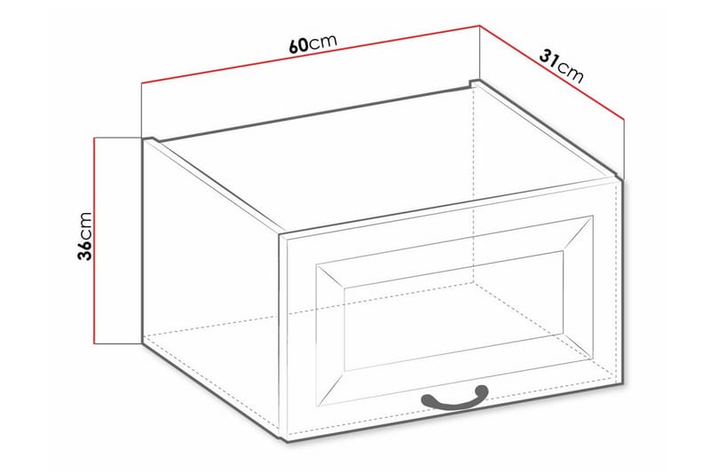 Templemore Køkkenskab 60 cm - Hus & renovering - Køkken & bad - Køkken & bryggers
