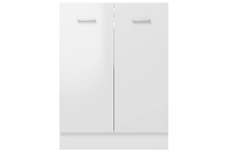 Underskab 60x46x81,5 cm spånplade hvid højglans - Hvid - Køkkenskab