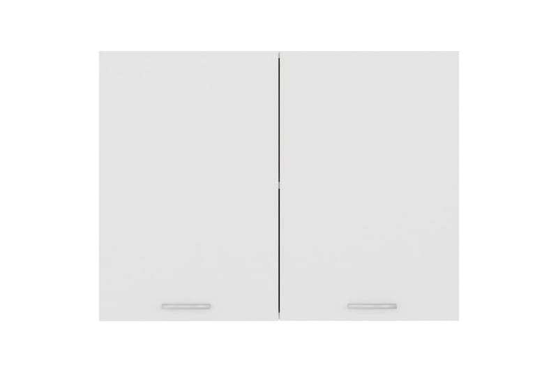 Vægskab 80x31x60 cm spånplade hvid - Hvid - Køkkenskab