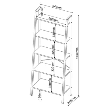 Shelf HOME4YOU - eg/brun - Hus & renovering - Køkken & bad - Køkken & bryggers - Køkkenindretning - Køkkenhylde