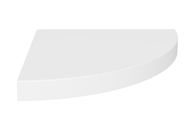 svævehylde til hjørne 35x35x3,8 cm MDF hvid - Hvid - Køkkenhylde - Hjørnehylde og hjørnereol
