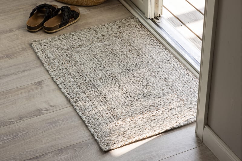 Petra Tæppe 60x90 cm - Brun - Tekstiler - Tæpper - Udendørs tæpper - Plasttæpper