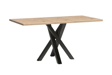 Aldbrough Møbelsæt til Komfurestue Hvid LED - Træ/Sort - Hus & renovering - Køkken & bad - Køkken & bryggers - Køkkenmøbler