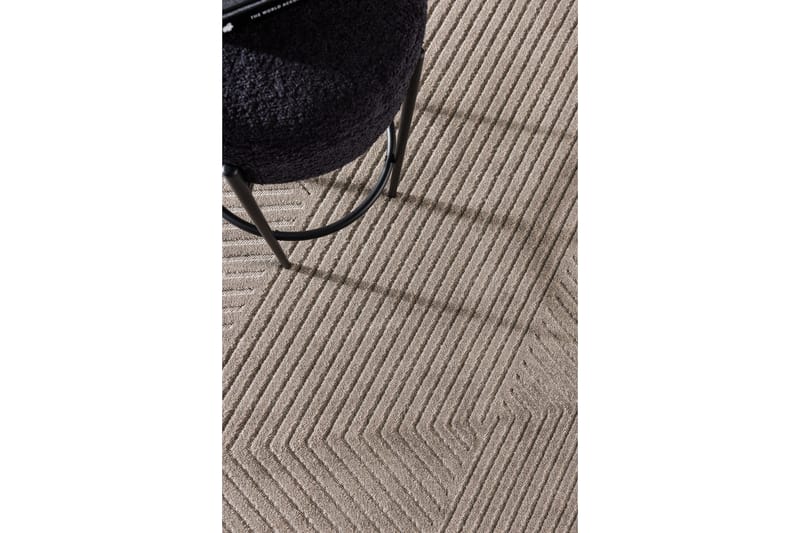 Aron Plastmåtte 200x290 cm - Brun - Tekstiler - Tæpper - Udendørs tæpper - Plasttæpper