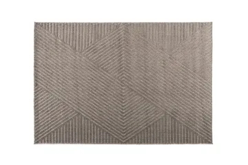 Aron Plastmåtte 200x290 cm - Brun - Tekstiler - Tæpper - Moderne tæppe - Wiltontæpper