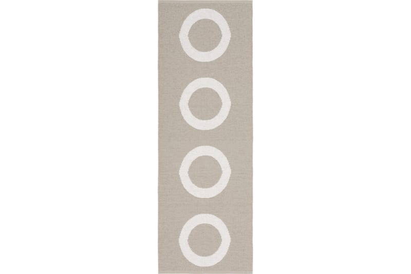 Circus Plasttæppe 70x200 cm Rektangulært - Beige - Tekstiler - Tæpper - Udendørs tæpper - Plasttæpper