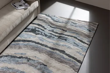 Gigi Plastmåtte 160x230 cm - Beige - Tekstiler - Tæpper - Moderne tæppe - Wiltontæpper