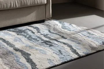 Gigi Plastmåtte 160x230 cm - Beige - Tekstiler - Tæpper - Moderne tæppe - Wiltontæpper