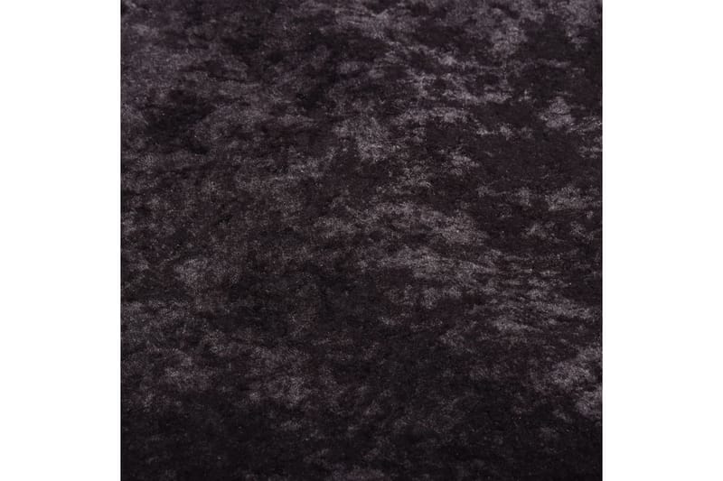 gulvtæppe 120x180 cm skridsikkert og vaskbart antracitgrå - Antracit - Plasttæpper - Hall måtte - Køkkenmåtte