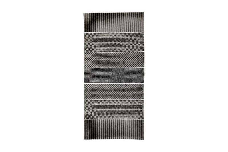 Alfie plastiktæppe 150x250 Vendbar PVC-grafit - Horredsmattan - Havemøbler - Balkon - Balkongulv - Plastikmåtte balkon