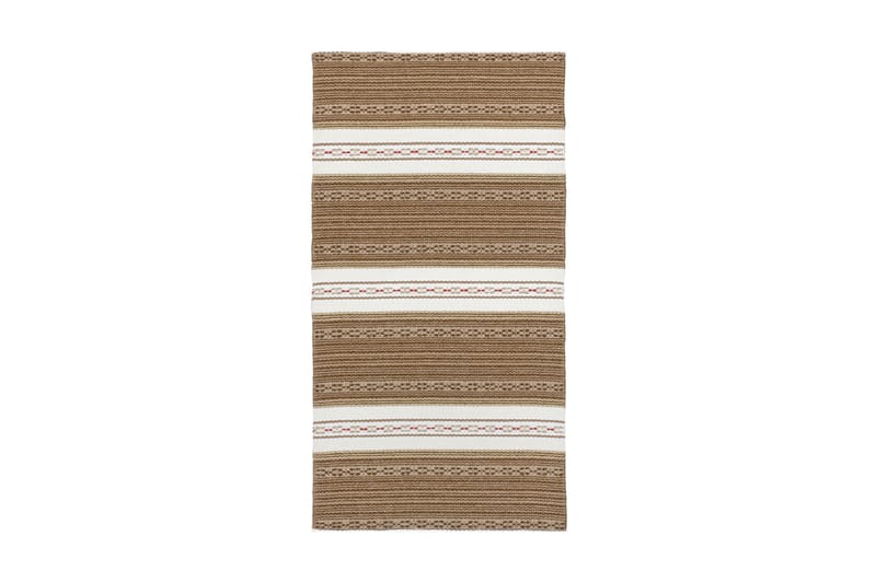 Astor kludetæppe 70x40 cm Brun - Horredsmattan - Havemøbler - Balkon - Balkongulv - Plastikmåtte balkon