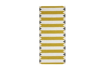 Peak plastiktæppe 150x200 Vendbar PVC gul