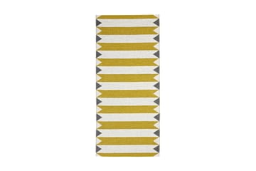 Peak Plastiktæppe 70x150 Vendbar PVC gul
