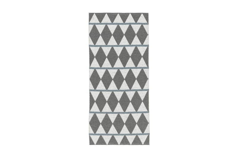 Zigge plastiktæppe 200x200 Vendbar PVC grå - Horredsmattan - Tekstiler - Tæpper - Udendørs tæpper - Plasttæpper