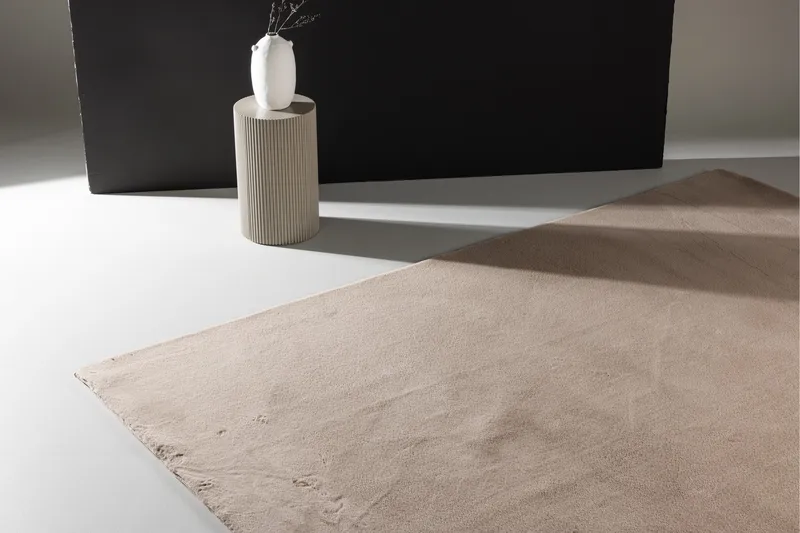 Leni Plastmåtte 240x350 cm - Beige - Tekstiler - Tæpper - Udendørs tæpper - Plasttæpper