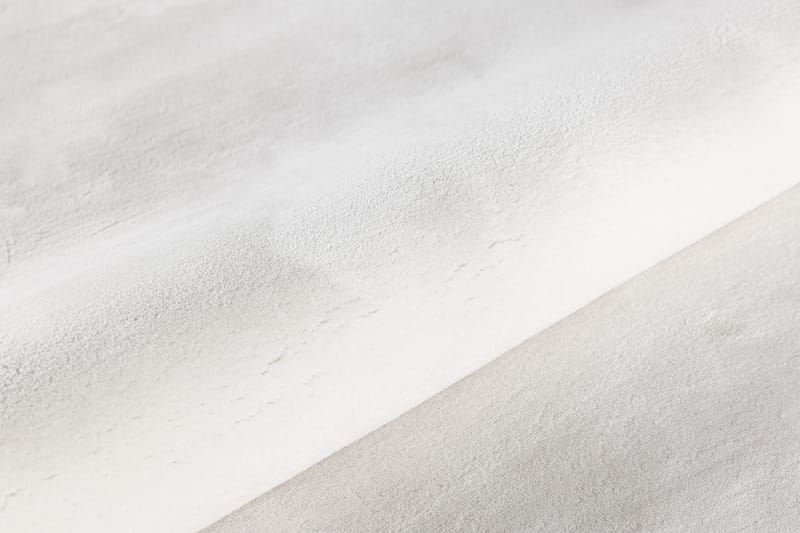 Nixie Plastmåtte 200 cm Rund - Hvit - Tekstiler - Tæpper - Udendørs tæpper - Plasttæpper