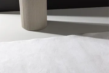 Nixie Plastmåtte 240x350 cm - Hvit - Tekstiler - Tæpper - Moderne tæppe - Wiltontæpper