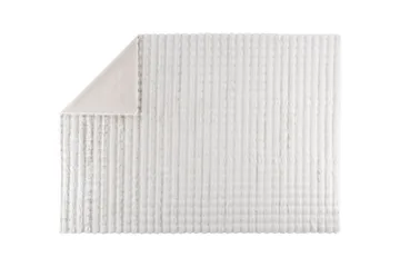 Novis Plastmåtte 200x290 cm - Hvit - Tekstiler - Tæpper - Moderne tæppe - Wiltontæpper