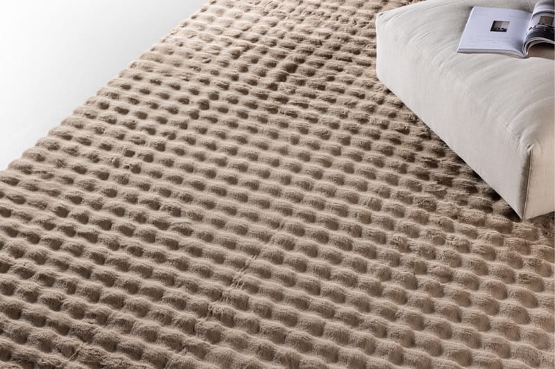 Novis Plastmåtte 200x290 cm - Beige - Tekstiler - Tæpper - Udendørs tæpper - Plasttæpper