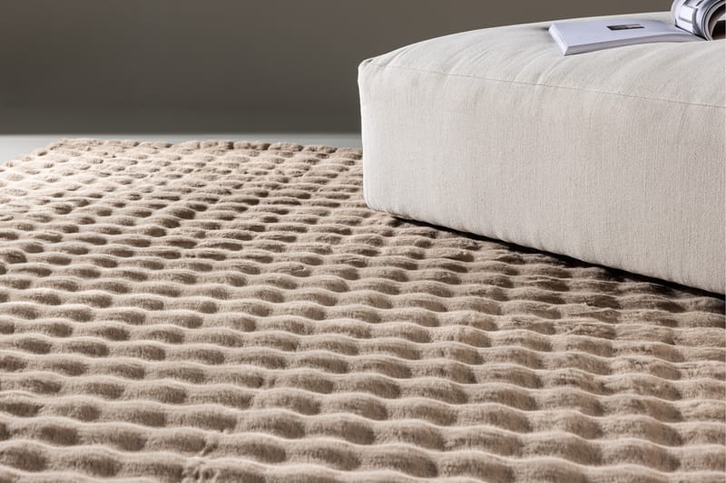 Novis Plastmåtte 200x290 cm - Beige - Tekstiler - Tæpper - Udendørs tæpper - Plasttæpper