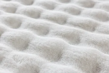 Novis Plastmåtte 200x290 cm - Hvit - Tekstiler - Tæpper - Moderne tæppe - Wiltontæpper