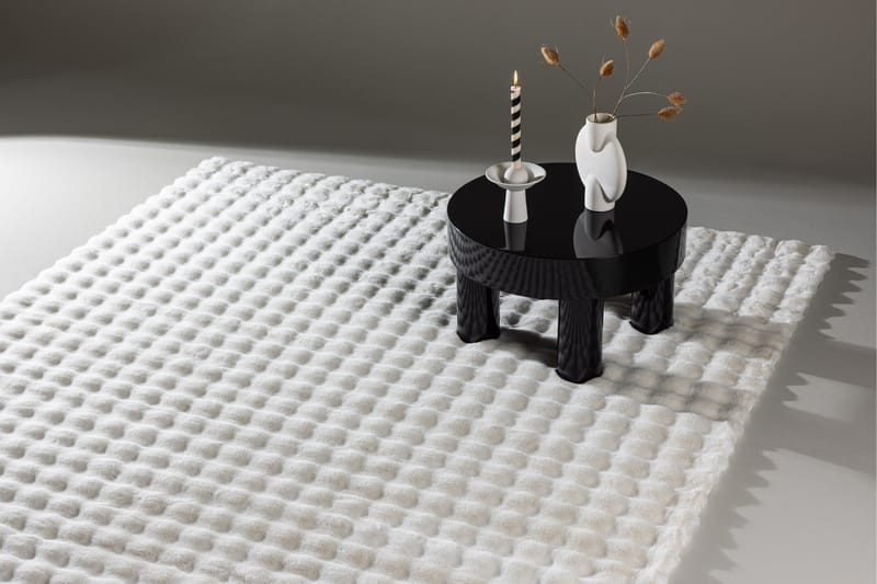 Novis Plastmåtte 200x290 cm - Hvit - Tekstiler - Tæpper - Udendørs tæpper - Plasttæpper