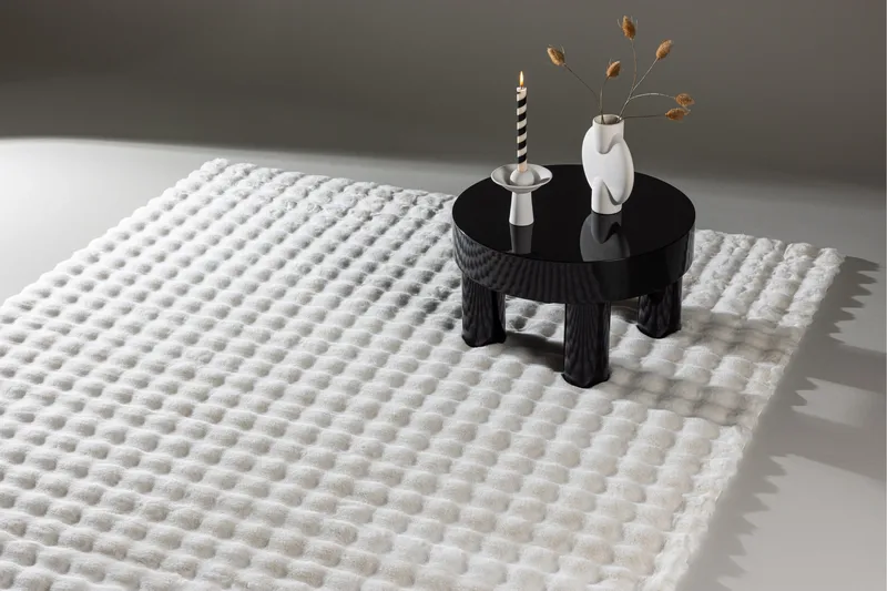 Novis Plastmåtte 200x290 cm - Hvit - Tekstiler - Tæpper - Udendørs tæpper - Plasttæpper