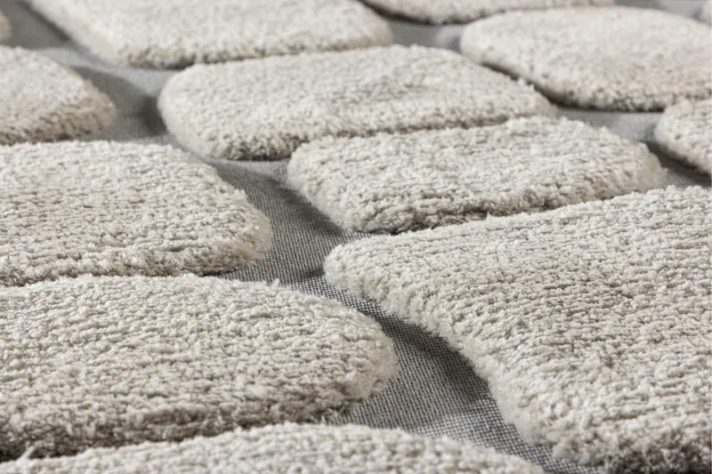 Octavius Plastmåtte 200x290 cm - Beige - Tekstiler - Tæpper - Udendørs tæpper - Plasttæpper