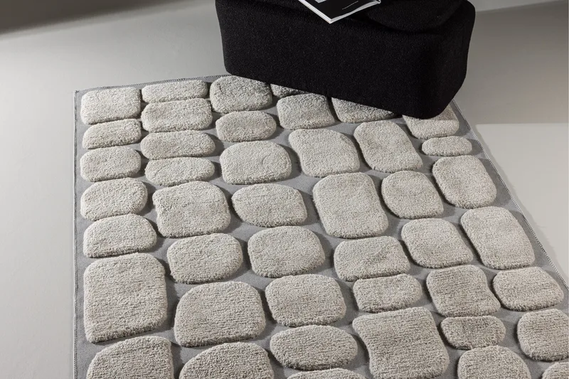 Octavius Plastmåtte 200x290 cm - Beige - Tekstiler - Tæpper - Udendørs tæpper - Plasttæpper