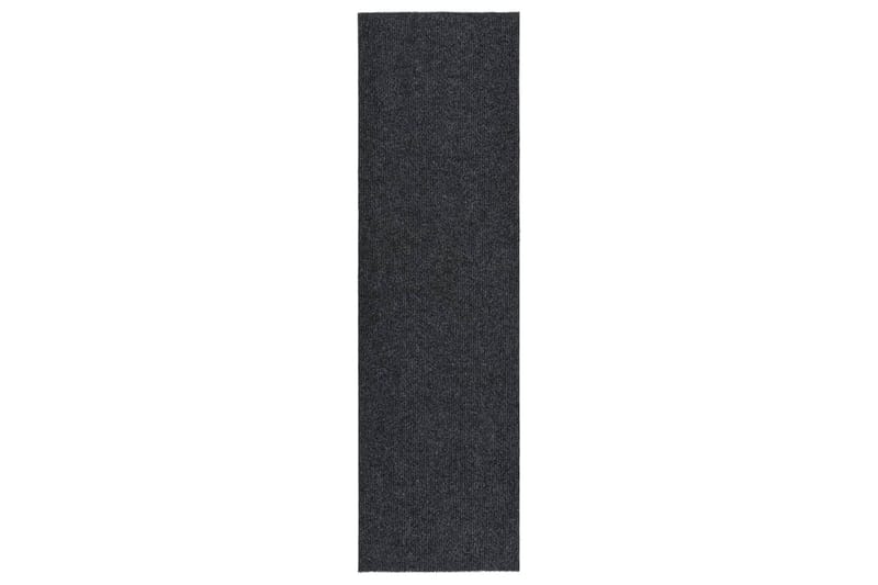 snavsbestandig tæppeløber 100x350 cm antracitgrå - Antracit - Tekstiler - Tæpper - Udendørs tæpper - Plasttæpper