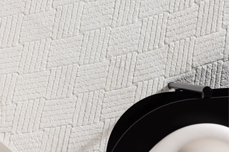 Todd Plastmåtte 200x290 cm - Hvit - Tekstiler - Tæpper - Udendørs tæpper - Plasttæpper