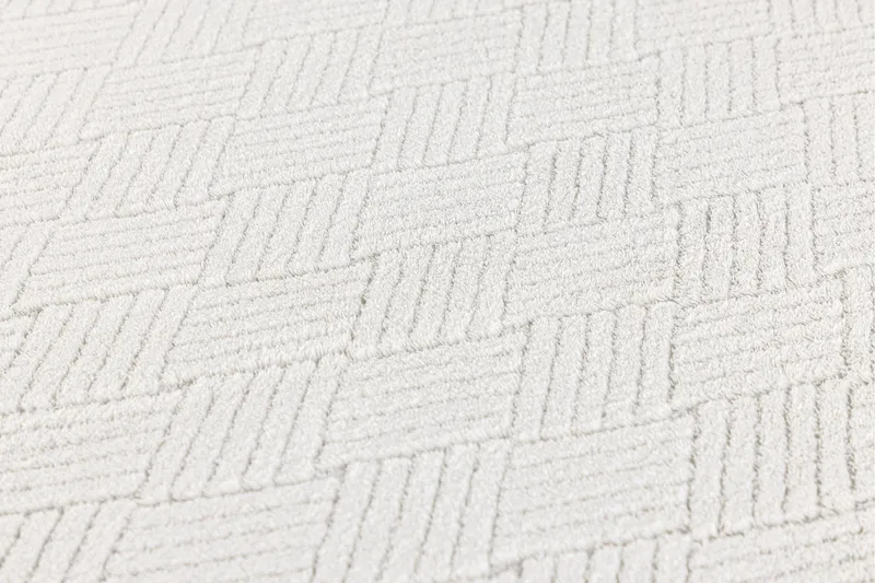 Todd Plastmåtte 200x290 cm - Hvit - Tekstiler - Tæpper - Udendørs tæpper - Plasttæpper