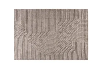 Vince Plastmåtte 160x230 cm - Brun - Tekstiler - Tæpper - Moderne tæppe - Viskosetæpper & kunstsilketæpper